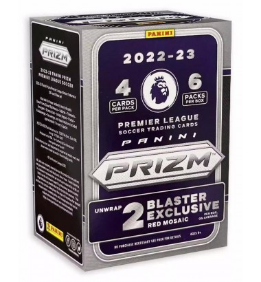 PANINI PRIZM PREMIER LEAGUE 2022/2023 JALGPALLIKAARDID BLASTER BOX